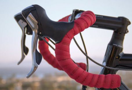 Breaks - Red and Black Road Bicycle