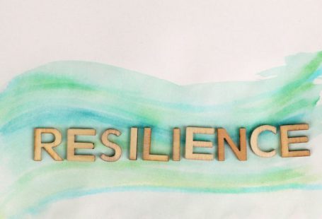 Resilience - Single Word Made with Wooden Letters