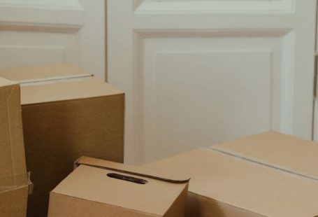 Procrastination - Brown Cardboard Box on White Wooden Door